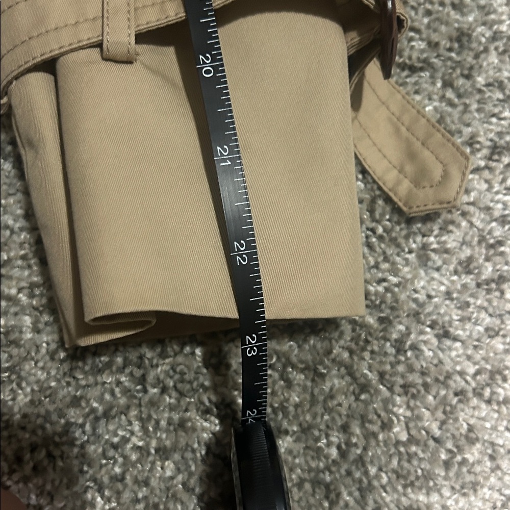 Hazzy’s Beige Short Trench Coat - Picture 10 of 10